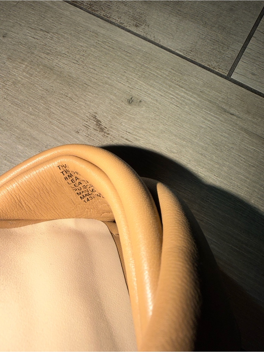 Steve Madden Tan Knotted Strap Square-Toe Mules - Picture 5 of 6